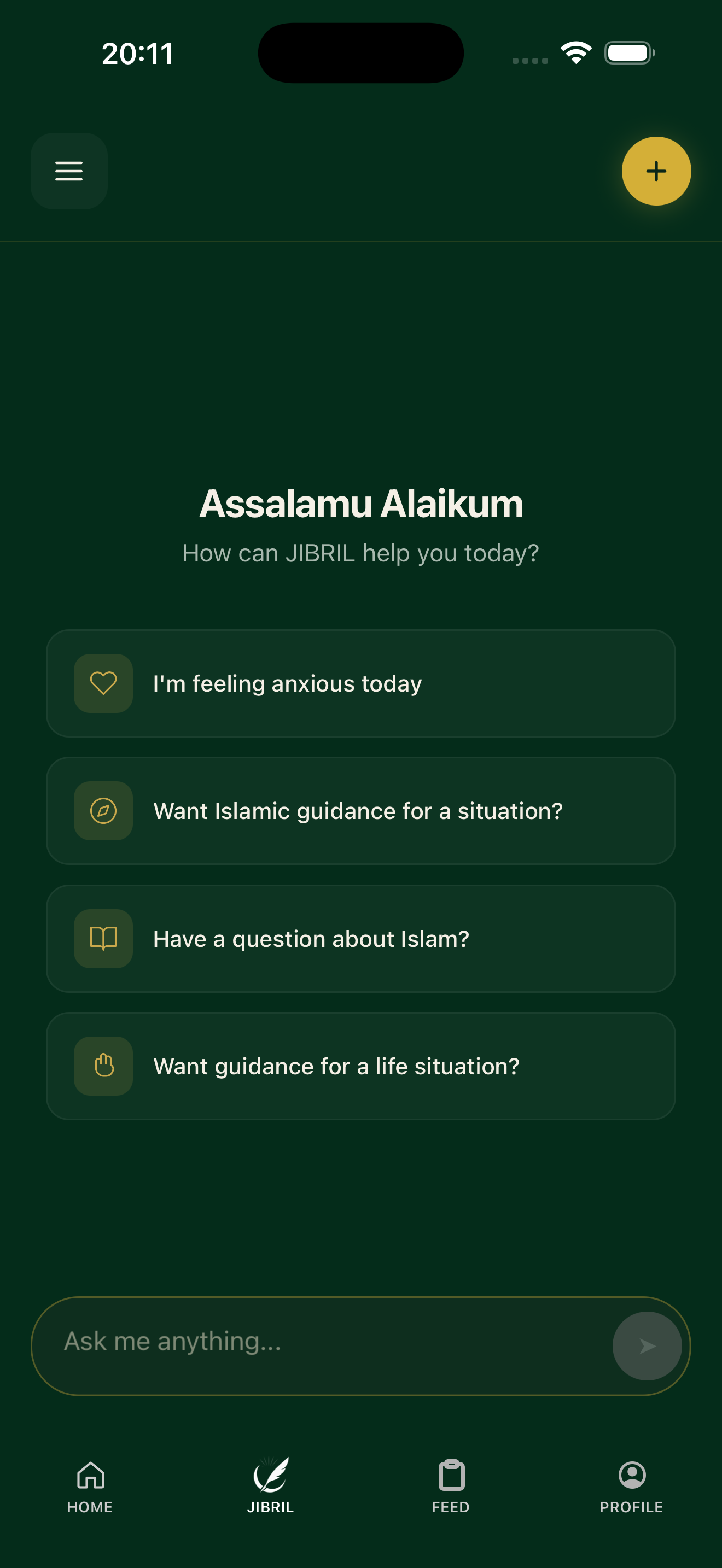 Ask JIBRIL anything
