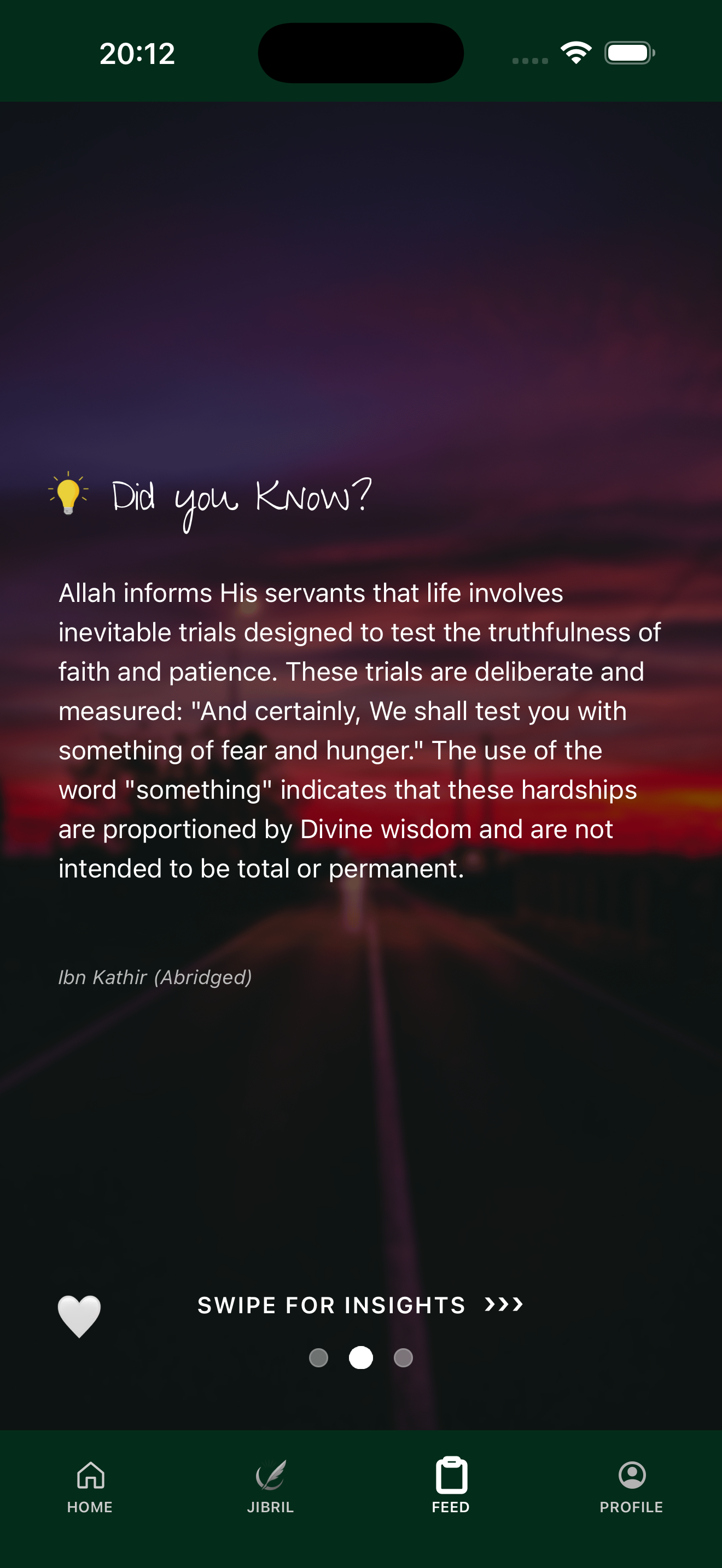 Did You Know reflection